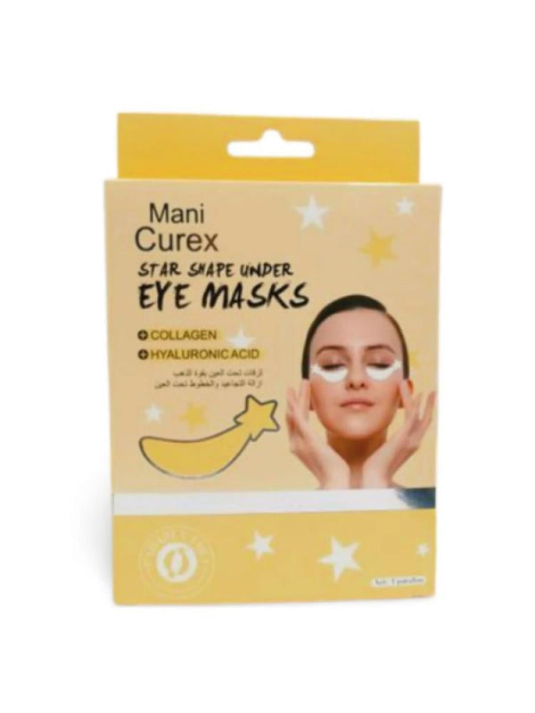 Mani Curex Gold Power Under Eye Patches - Smoothing & Brightening - 3 Count