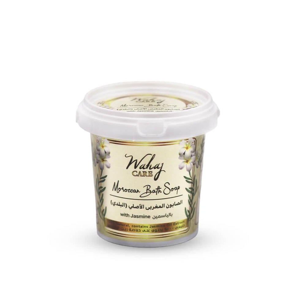 Wahaj Care Moroccan Soap with Jasmine for Deep Cleansing & Hydration 250ml