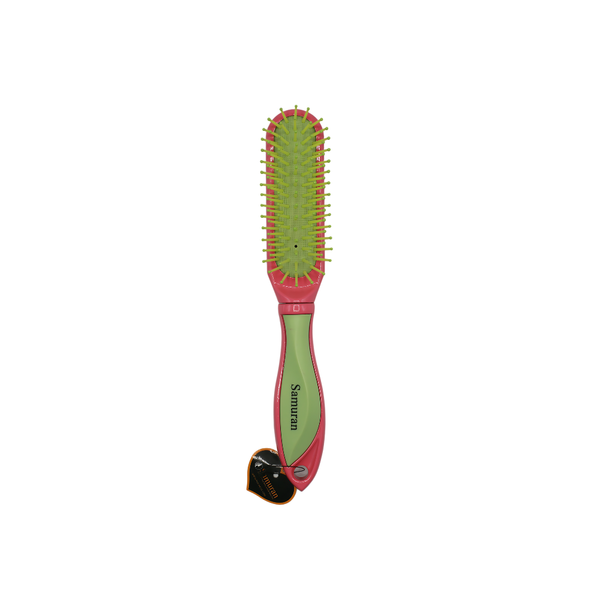 Samuran Detangling Hairbrush MS-325-9591P Non-Slip Handle