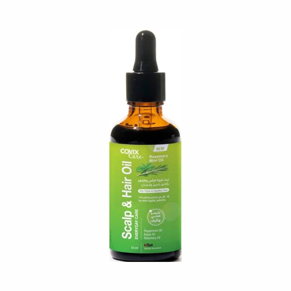 Covix Hair and Scalp Oil, Rosemary and Peppermint, 50ml