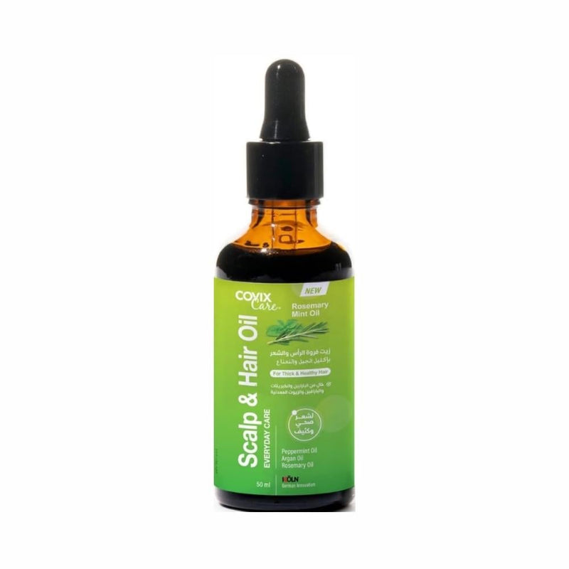 Covix Hair and Scalp Oil, Rosemary and Peppermint, 50ml