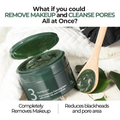 Numbuz:n No. 3 Cleansing Pore & Makeup Balm, Green Tea & Charcoal, 85g
