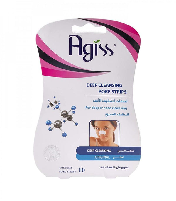 Deep Cleansing Nose Strips Pore Purifying Formula Agiss 10Pcs