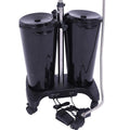 Salon System Portable Electric Washbasin T0142 - Double Bowl Black