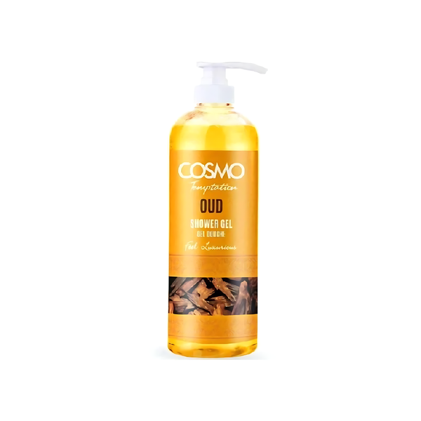Cosmo Oud Shower Gel Moisturizing Body Wash 1000ml Sensitive Skin