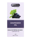 Grape Seed Oil for Dry Skin Lightweight Body Oil Hemani 30ml