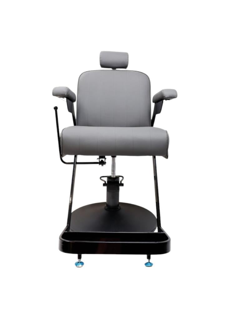 Salon System Ladies Hair Cutting Chair Dark Grey