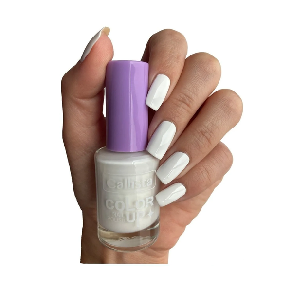 Callista Color Up Nail Polish 105 Limitless White 9ml