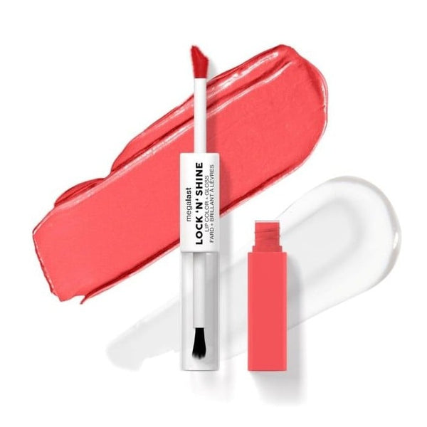 Wet n Wild Mega Last Lock 'N' Shine Lip Gloss Duo Hibiscus 8ml