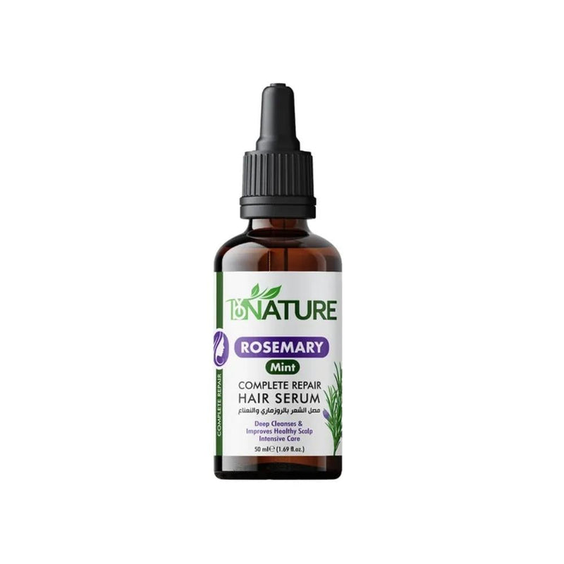By Nature Rosemary & Mint Hair Repair Serum, 50ml, Scalp Stimulation