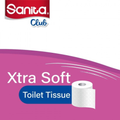 Sanita Club Toilet Paper Rolls, 200 Sheets, 10 Pack