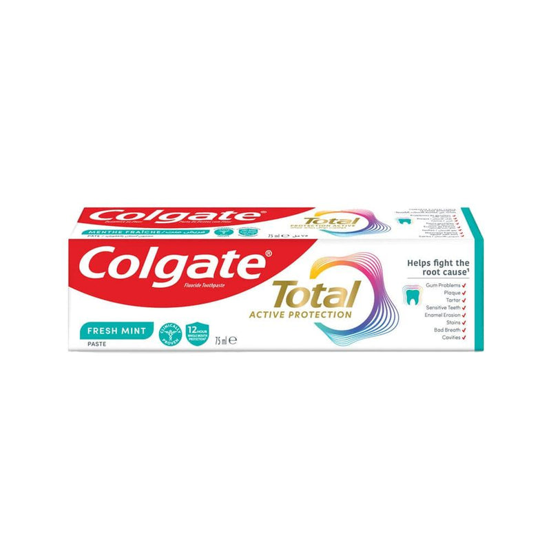 Toothpaste Total Active Fresh Mint Colgate 75ml