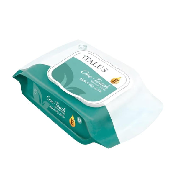 Italus Makeup Remover Wipes Waterproof Makeup Removal 25 Count