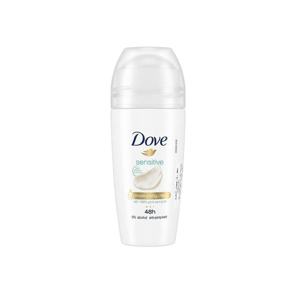 Dove Sensitive Roll-On Deodorant Alcohol-Free 50ml