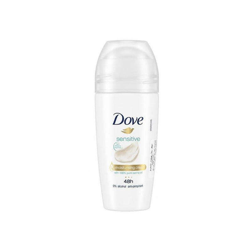 Dove Sensitive Roll-On Deodorant Alcohol-Free 50ml