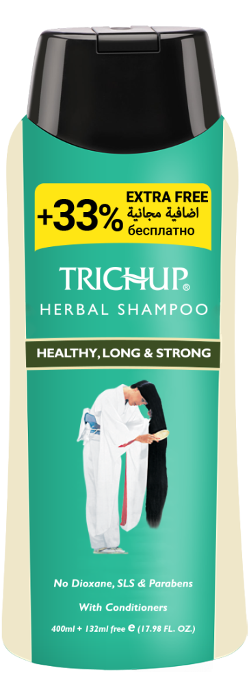 Best Shampoo For Oily Hair Herbal Healthy Strong Formula Trichup 532ml