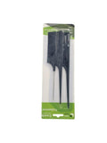 Salon System Comb Set - 3 Pieces for Professional Styling and Finishing