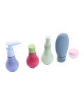 Solo Go Travel Empty Bottles Set - 5 Pieces with Bag