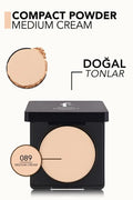 Pressed Powder Foundation Semi-Matte High Pigmentation Flormar 11g