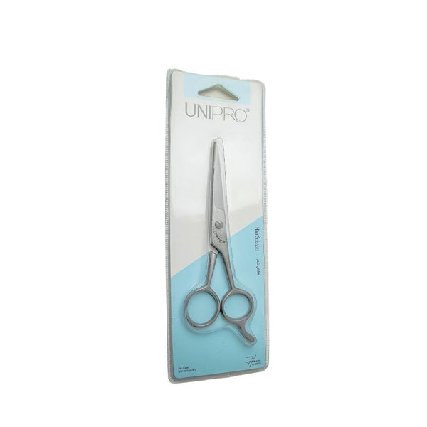 Unipro Hair Scissors, 14cm, Stainless Steel with Finger Support