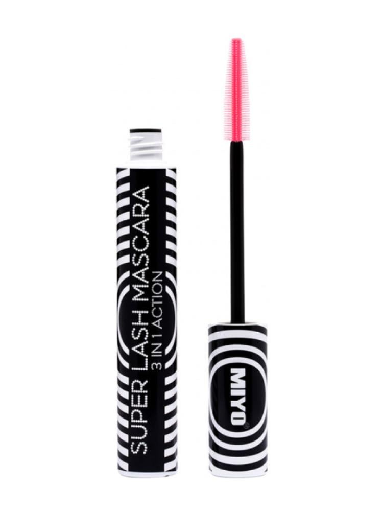 Miyo Super Lash Silicone Mascara - Thickening & Strengthening - Black - 10g