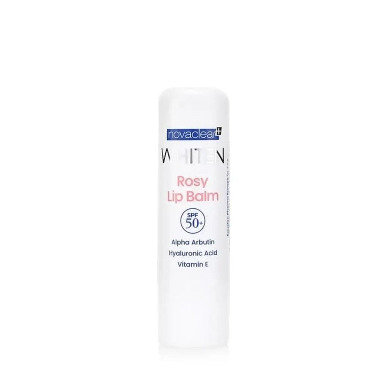 Pink Lip Balm Hydrating Rosy Tint Collagen Formula Novaclear 4.9g