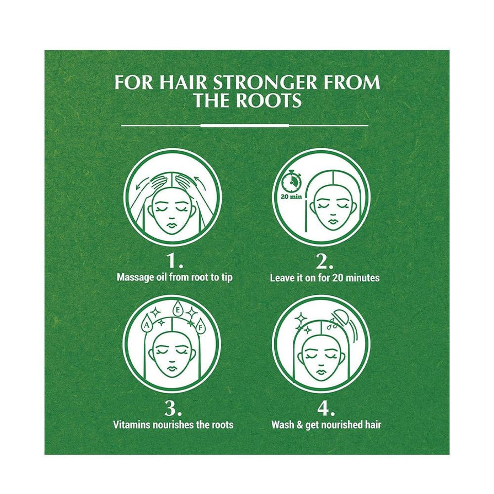 Vatika Naturals Cactus Hair Fall Control Oil for Hair Fall Reduction & Growth 300ml