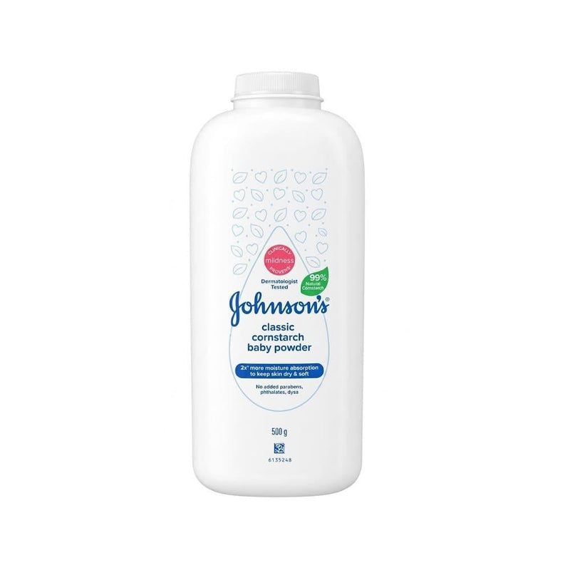 Baby Powder Gentle Moisture Absorbing Johnson's 500g