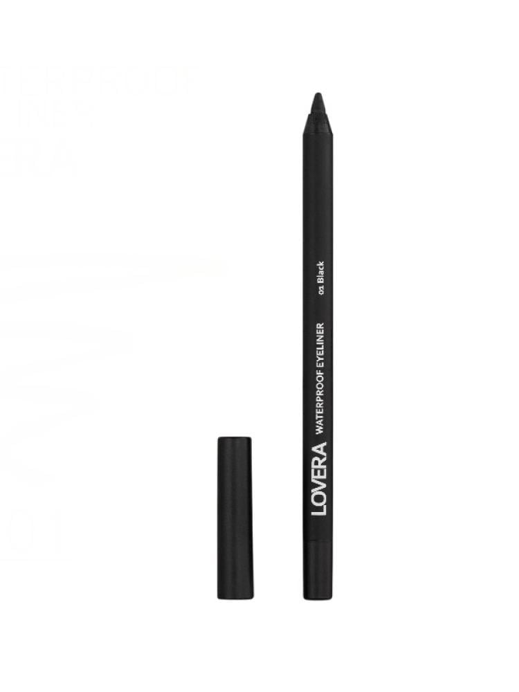 Lovera Waterproof Eyeliner Pencil - Shade Black 01 - 1.2g