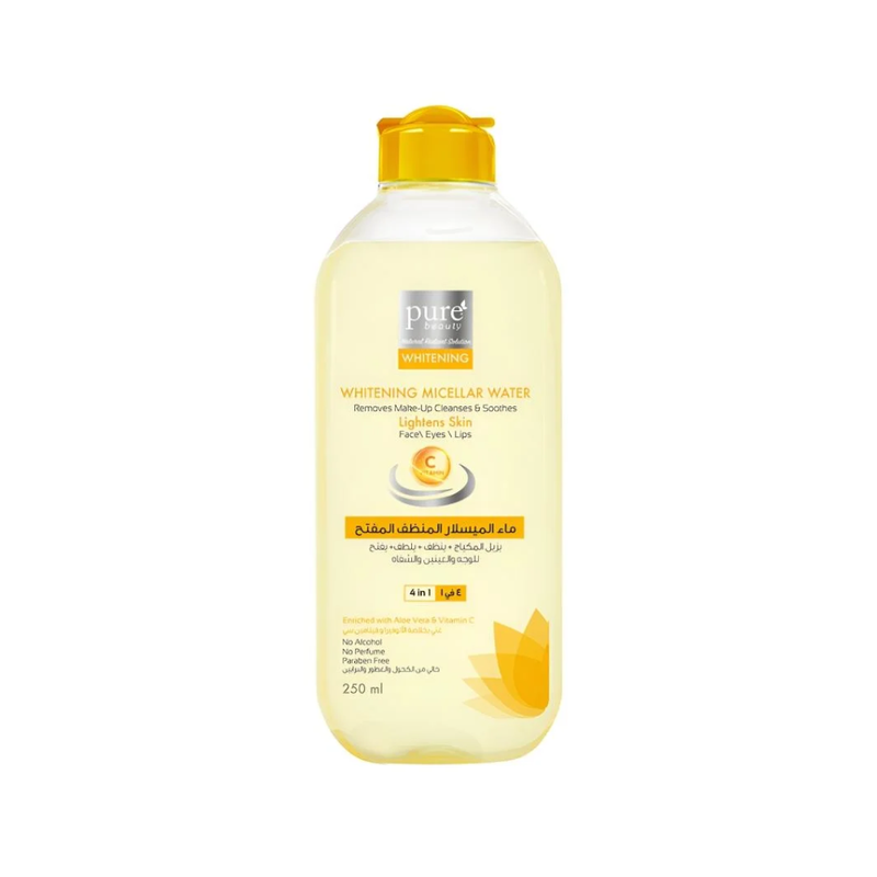 Pure Beauty Micellar Water Makeup Remover Cleanser Brightening 250ml