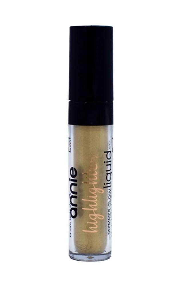 Top Rated Liquid Highlighter Gold Illuminator Radiant Finish Annie 15ml