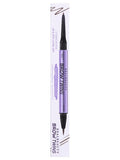 Waterproof Eyebrow Pencil Defining Fine Tip Dark Brown Real Beauty 0.4ml