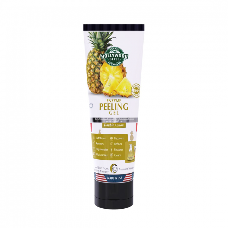 Hollywood Style Pineapple Exfoliating Gel with Bromelain Enzyme 100ml