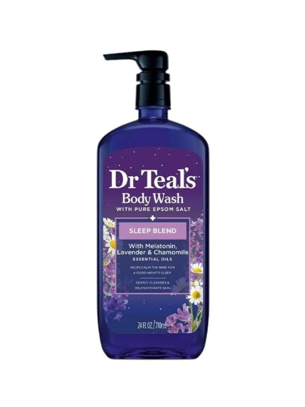 Dr. Teal's Body Wash with Epsom Salt + Melatonin - 710ml