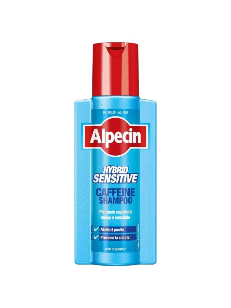 Alpecin Men's Hybrid Caffeine Shampoo - Sensitive Dry Scalp - 250ml