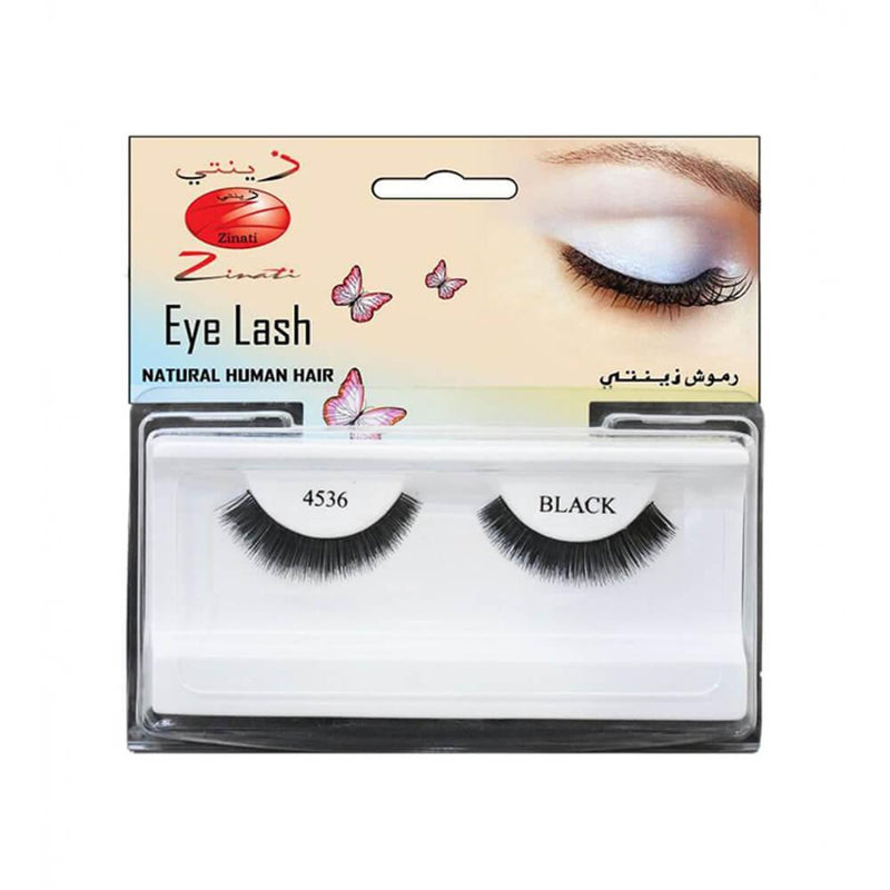 Buy False Eyelashes Natural Look Zinati 4536 Black
