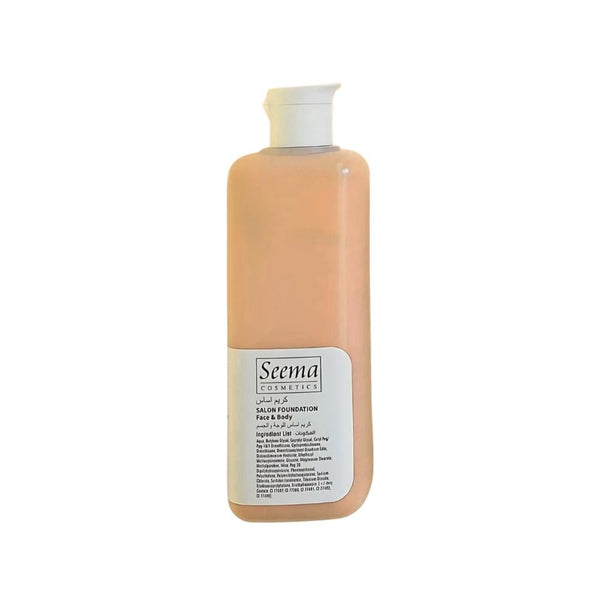 Seema Cosmetics Face and Body Foundation, Waterproof, Buildable, 08