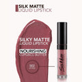 Flormar Silk Matte Liquid Lipstick, 002 Fall Rose, 4.5ml