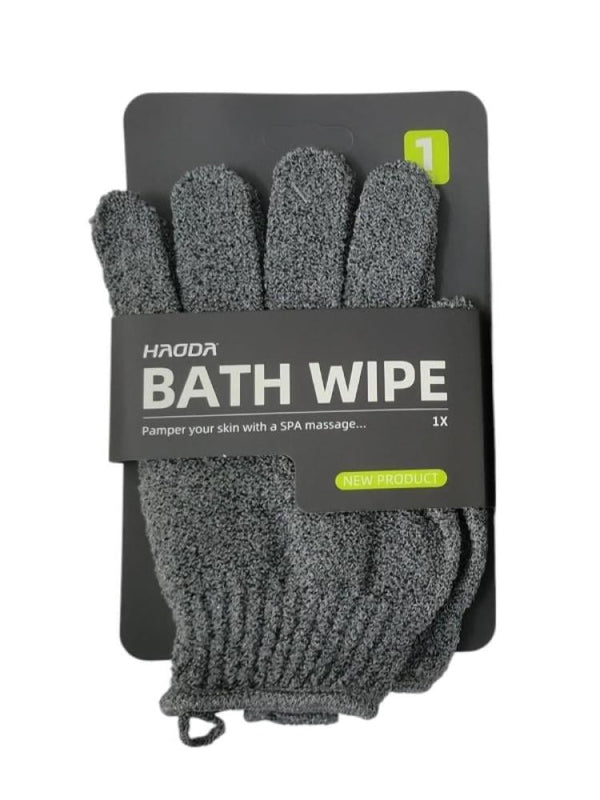 Haoda Bath Glove - Grey
