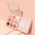 Beauty Creations Nude X Eyeshadow Palette, 9 Shades, Matte Finish