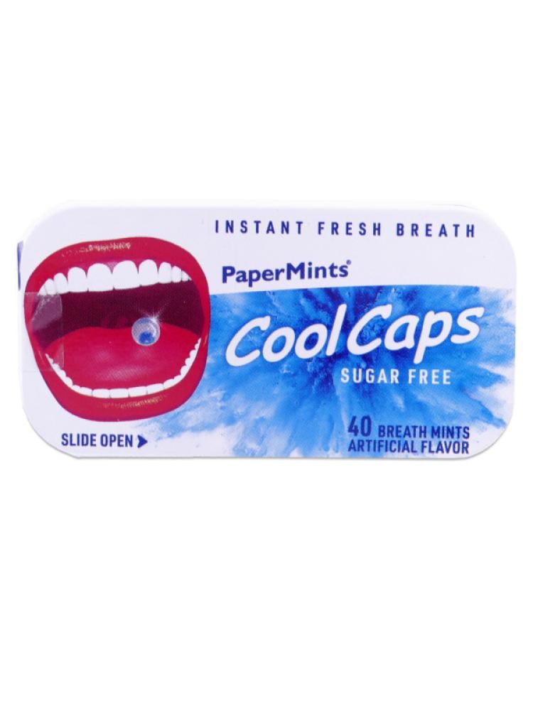 Papermints Cool Caps Peppermint Breath Balls - 40 Count