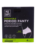 Pee Safe Disposable Panty Liners Large/Extra Large - 4 Pack