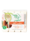 Royal Taous Moroccan Soap with Almond Milk - Moisturizing - 4 Bars