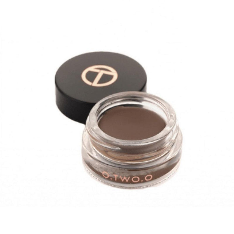Eyebrow Brush Gel Dipbrow Pomade Medium Brown O.TWO.O 4g