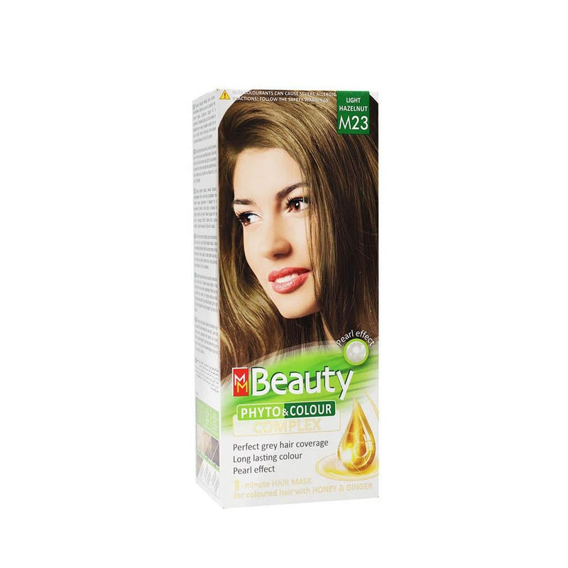 Hair Dye Light Hazel M23 Nourishing Formula MM Beauty 100ml