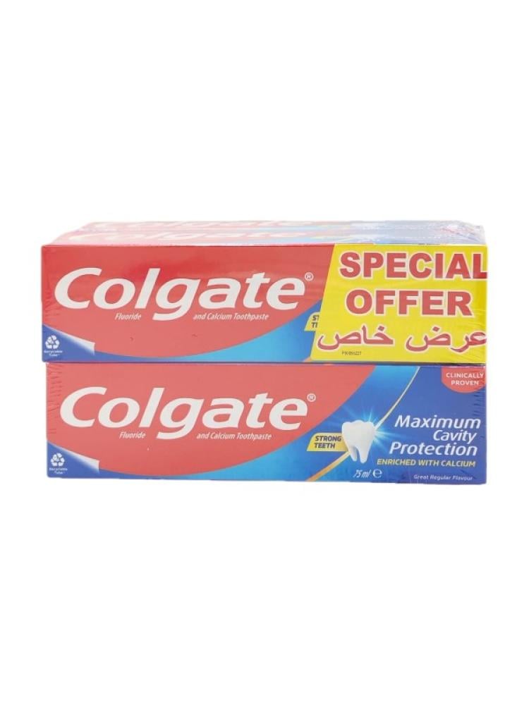 Colgate Maximum Cavity Protection Toothpaste - 4 x 75ml – Brightech ...