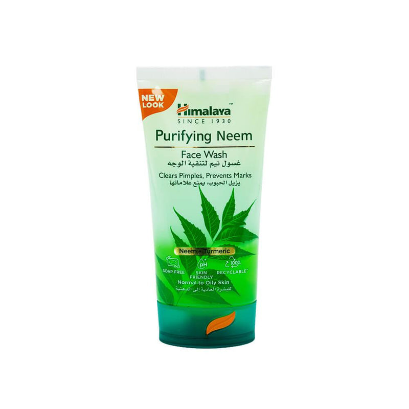 Neem Face Wash for Oily Skin Purifying Himalaya 150ml