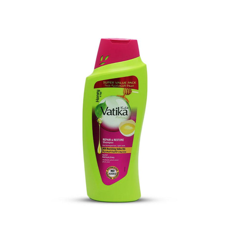 Best Shampoo for Damaged Hair Honey & Egg Extract Vatika 700ml