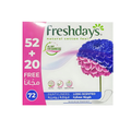 Freshdays Daily Panty Liners, Scented, Long Design, 72 Count