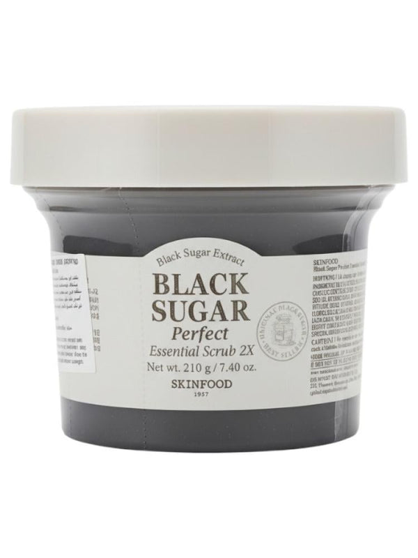 Skin Food Perfect Essential 2X Black Sugar Mask & Scrub - 210g